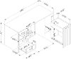 10544 White Sewing Craft Table with Storage - Artwork -6