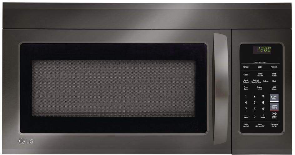 LMV1831BD LG Over the Range Microwave - 1.8 cu. ft. Black Stainless Steel-1