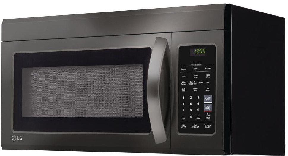 LMV1831BD LG Over the Range Microwave - 1.8 cu. ft. Black Stainless Steel-5