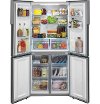 HRQ16N3BGS Haier 4 Door Counter Depth French Door Refrigerator - 16.4 cu. ft., 33 Inch Stainless Steel-2