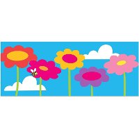 1180281 PBS Kids Giant Flowers
