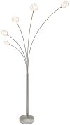 Brushed Nickel 5 Light LED Arch Floor Lamp