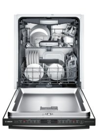 SHX878WD6N Bosch Bar Handle Dishwasher - Black-2