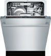 SHX89PW55N Bosch Benchmark Stainless Steel Bar Handle Dishwasher-2