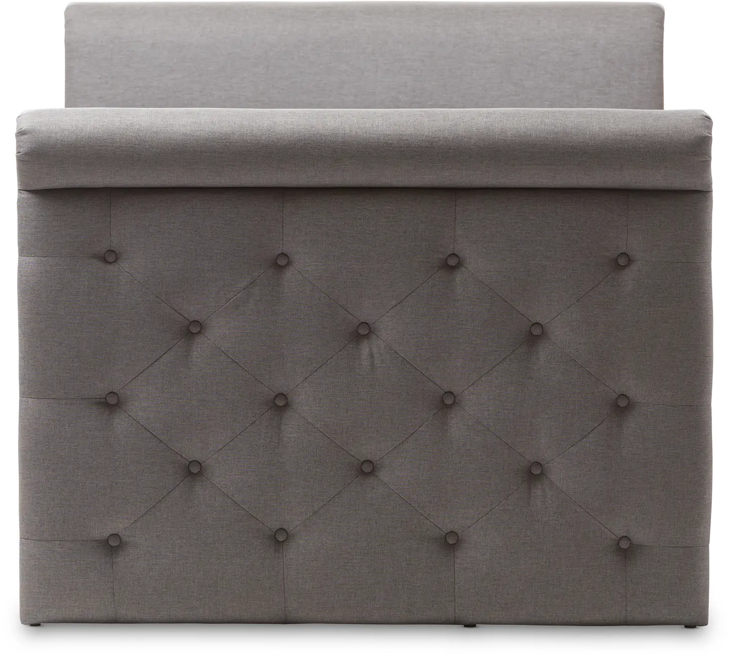 Swamson Gray Tufted Twin Daybed-4