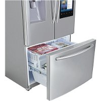RF265BEAESR Samsung 24.2 cu. ft. French Door Smart Refrigerator with Family Hub - 36 Inch Stainless Steel-3
