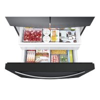 RF265BEAESG Samsung 24.2 cu. ft. French Door Smart Refrigerator with Family Hub - 36 Inch Black Stainless Steel-4