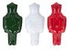 Assorted Red, White or Green Ceramic Nutcracker Plate