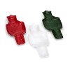 Assorted Red, White or Green Ceramic Nutcracker Plate-2