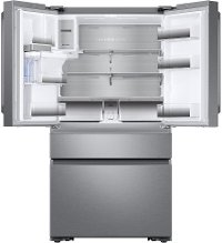 RF23M8590SR Samsung Counter Depth French Door Smart Refrigerator with Family Hub - 22.2 cu. ft., 36 Inch Stainless Steel-2