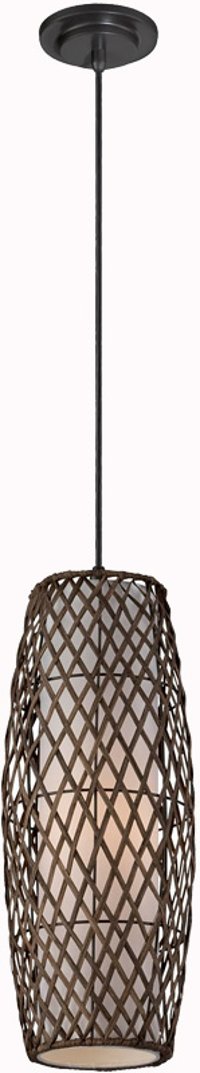 Black One-Light Mini Pendant Lamp - Reaves