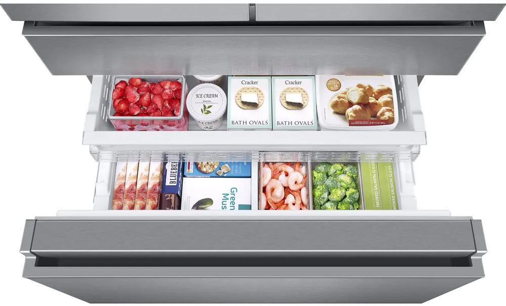 RF23M8570SR Samsung 22.2 cu ft 4 Door Refrigerator - Counter Depth Stainless Steel-5