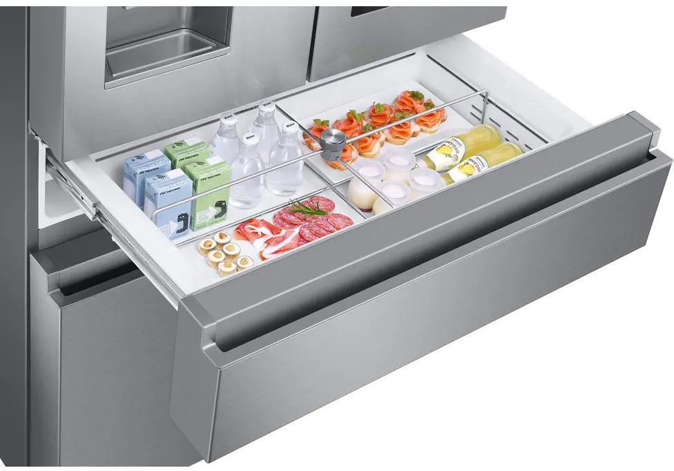 RF23M8570SR Samsung 22.2 cu ft 4 Door Refrigerator - Counter Depth Stainless Steel-6