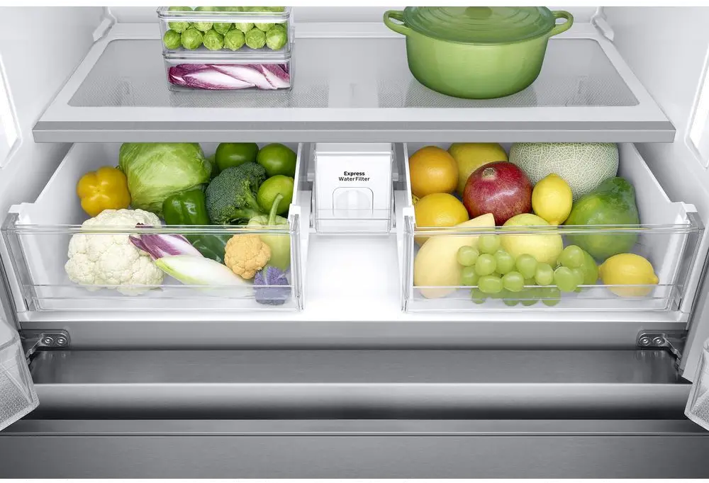 RF23M8570SR Samsung 22.2 cu ft 4 Door Refrigerator - Counter Depth Stainless Steel-8