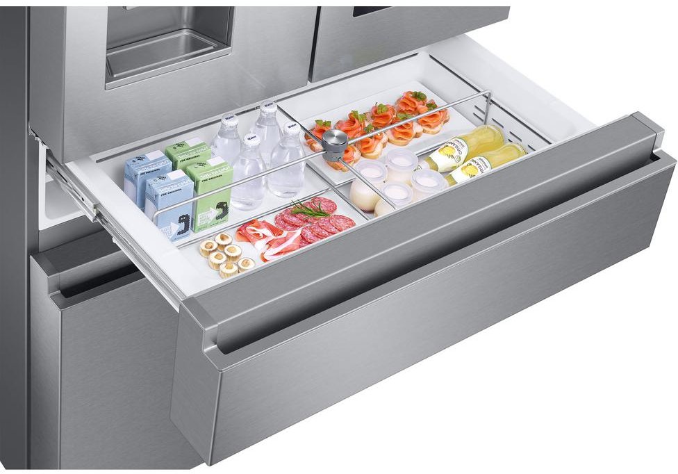 RF23M8570SR Samsung 22.2 cu ft Counter Depth French Door Refrigerator with Family Hub - 36 W Stainless Steel-6