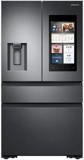 RF23M8570SG Samsung 33.3 cu ft 4 Door Refrigerator - Counter Depth Black Stainless Steel-1