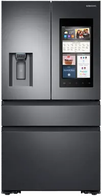 RF23M8570SG Samsung 33.3 cu ft 4 Door Refrigerator - Counter Depth Black Stainless Steel