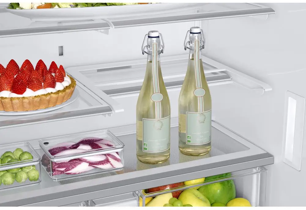 RF23M8570SG Samsung 33.3 cu ft 4 Door Refrigerator - Counter Depth Black Stainless Steel-3