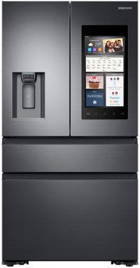 RF23M8570SG Samsung French Door Refrigerator with Family Hub 2.0 - 36 Inch Black Stainless Steel Counter Depth