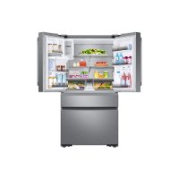 RF23M8090SR Samsung Counter Depth French Door Smart Refrigerator with FlexZone Drawer - 22.6 cu. ft., 36 Inch Stainless Steel-2