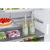 RF23M8090SR Samsung Counter Depth French Door Smart Refrigerator with FlexZone Drawer - 22.6 cu. ft., 36 Inch Stainless Steel-7