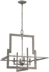 Antique Patina Chandelier Lamp - Mireya