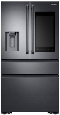 RF23M8090SG Samsung 36 Inch 4-Door French Door Refrigerator with Polygon Handle - Black Stainless Steel