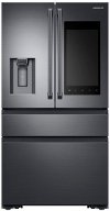 RF23M8090SG Samsung Counter Depth French Door Smart Refrigerator with FlexZone Drawer - 22.6 cu. ft., 36 Inch Black Stainless Steel