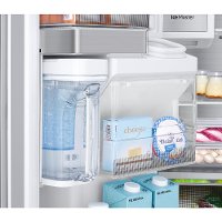 RF23M8090SG Samsung Counter Depth French Door Smart Refrigerator with FlexZone Drawer - 22.6 cu. ft., 36 Inch Black Stainless Steel-4