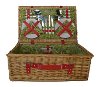26169 Red Picnic Basket for 4 - Willow -2