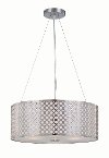 Polished Steel Drum Pendant - Netto