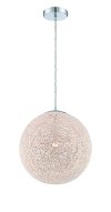1-Light Incandescent Pendant - Kumi