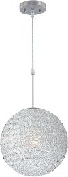 1 Light Incandescent Mini Pendant - Icy