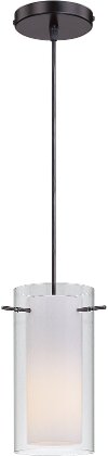 Transitional Black Pendant Lamp - Jaden