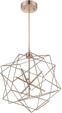Contemporary Seven Light Pendant - Stacia