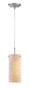 Pendant Lamp with White Glass Shade - Pacifica