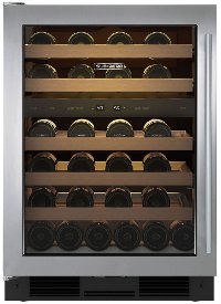 UW-24A/S/TH-LH Sub-Zero Under Counter Wine Cooler - Stainless Steel