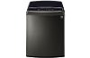 WT1901CK LG 5.0 cu. ft. Ultra Large Capacity Front Control Top Load Washer with TurboWash - Black Stainless Steel-2