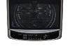WT1901CK LG 5.0 cu. ft. Ultra Large Capacity Front Control Top Load Washer with TurboWash - Black Stainless Steel-4