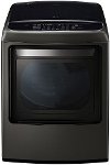 DLEY1901KE LG Front Control Electric Dryer - 7.3 cu. ft. Black Stainless Steel