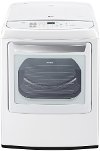 DLGY1902WE LG Ultra Large Capacity Front Control Gas Dryer with EasyLoad Door - White-1