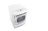 DLGY1902WE LG Ultra Large Capacity Front Control Gas Dryer with EasyLoad Door - White-2