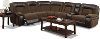 Brown 6 Piece Power Reclining Sectional - Helen