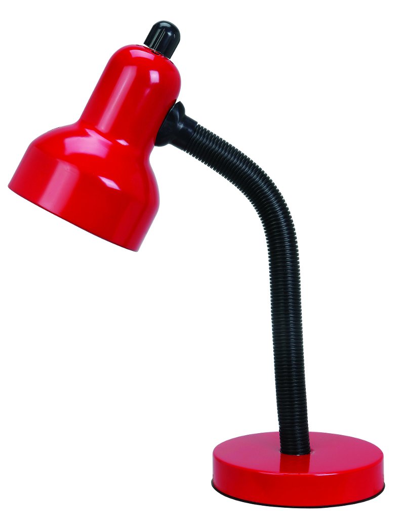 Red Gooseneck Desk Lamp Goosy Rc Willey Furniture Store