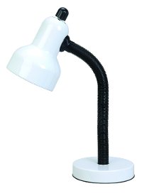 White Gooseneck Desk Lamp - Goosy