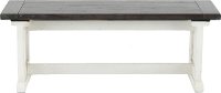 Two-Tone French Country Side Dining Bench - Bourbon County