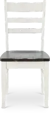 Bourbon County White Two-Tone Dining Room Chair