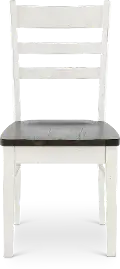 Bourbon County White Two-Tone Dining Room Chair