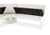 Two-Tone French Country 4 Piece Corner Dining Nook - Bourbon County Collection-2