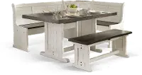Bourbon County French Country 3 Piece Corner Dining Set